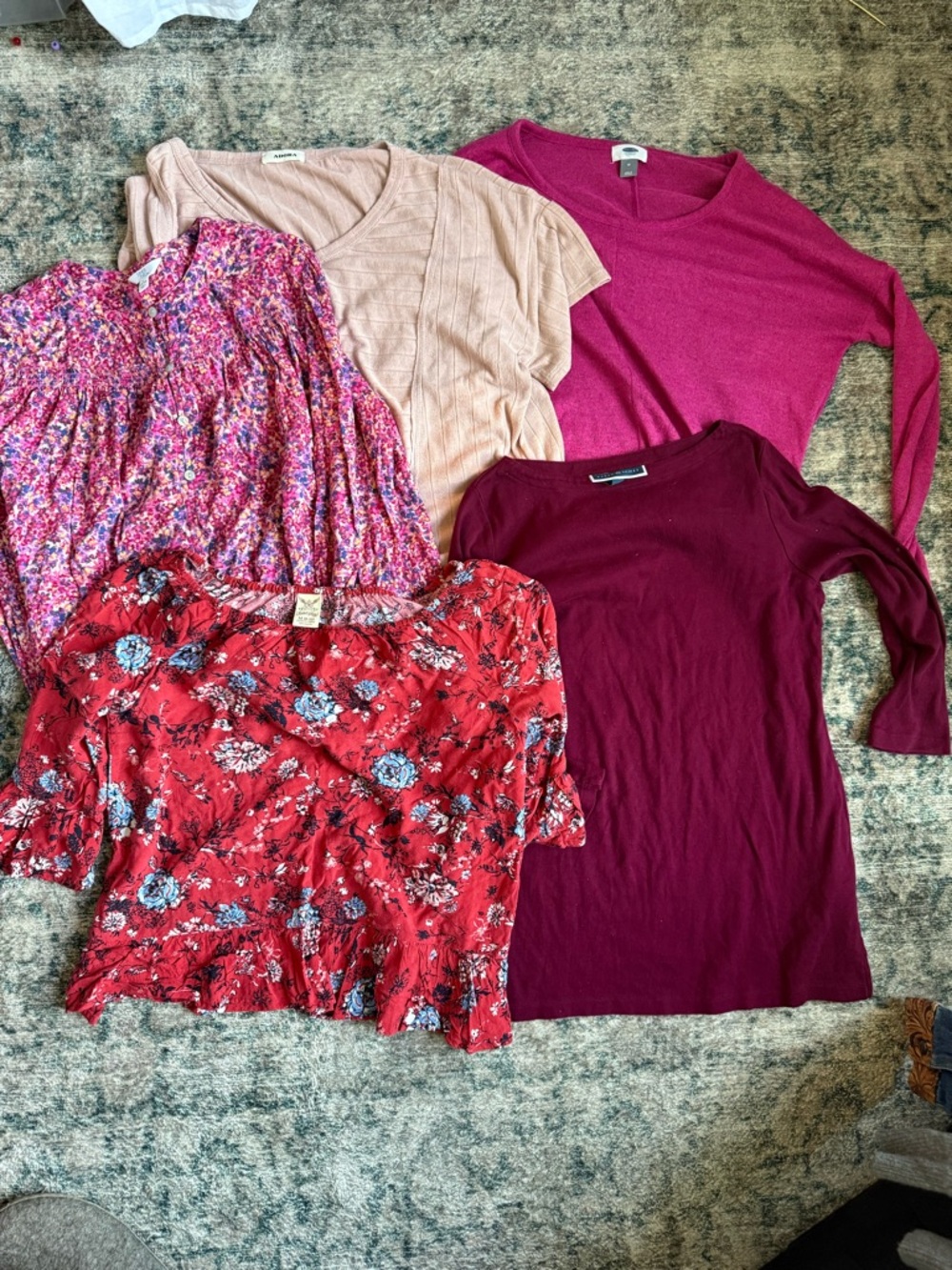Women’s Blouses + Sweater Bundle